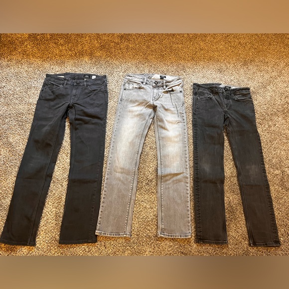 Volcom Boys Youth Sz 26 (12) Vorta Jeans - Picture 1 of 5